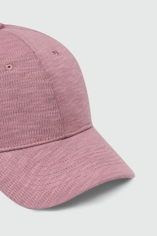 Waffle Textured Baseball Cap in Pink CAP ATTIR-UNISEX