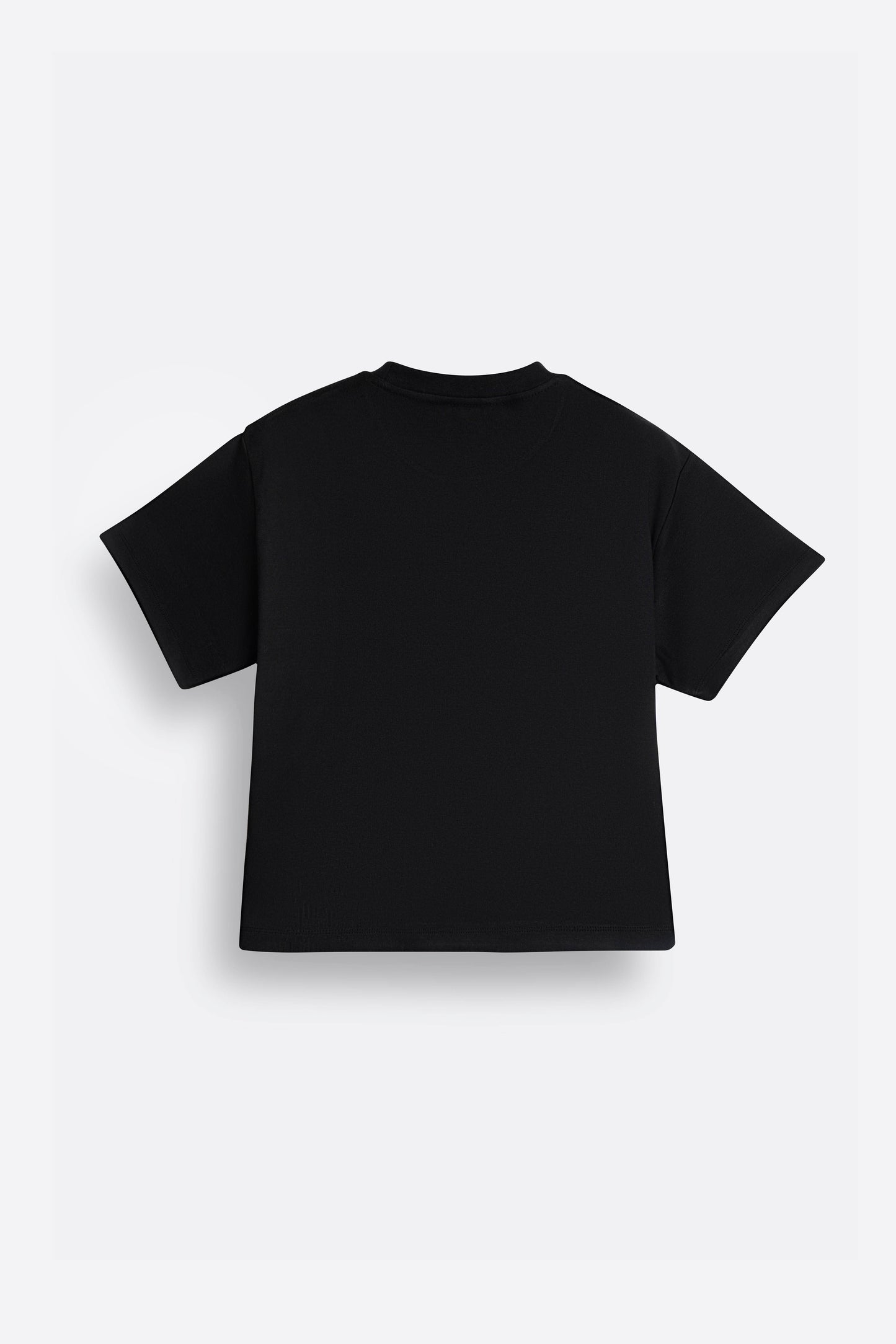 Boxy Tee in Ink Black