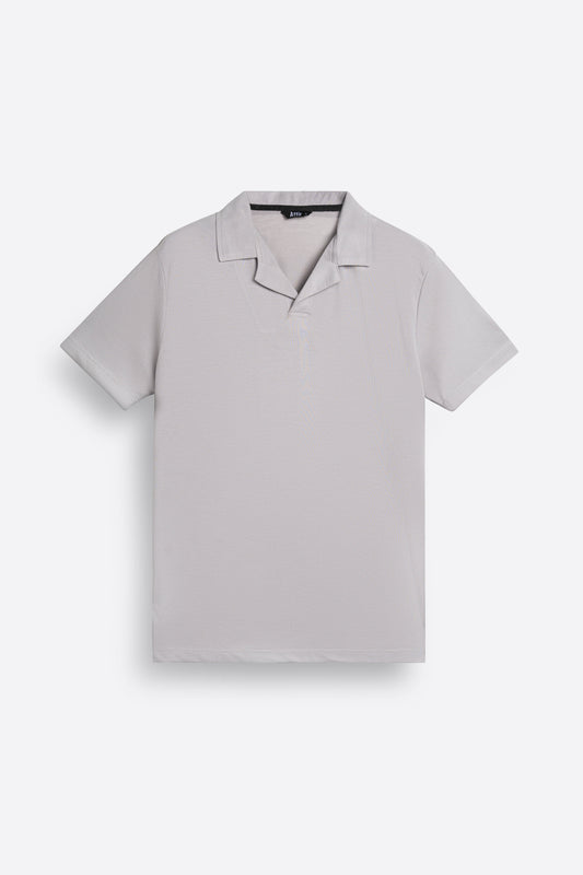 Revere Polo Shirt in Cloud Grey