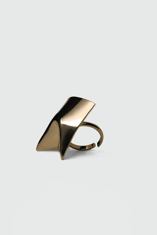 Folded Sculptural Ring RING ATTIR-WOMEN