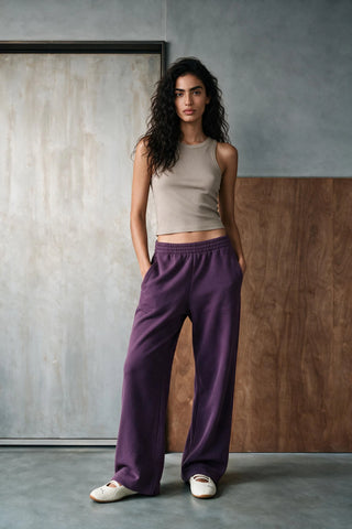 Comfy Knit Fleece Trouser TROUSER ATTIR-WOMEN