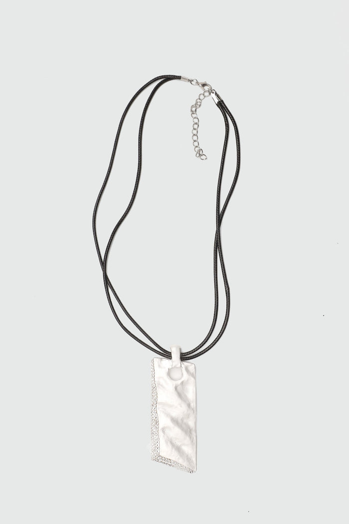 Double Loop Pendant Necklace
