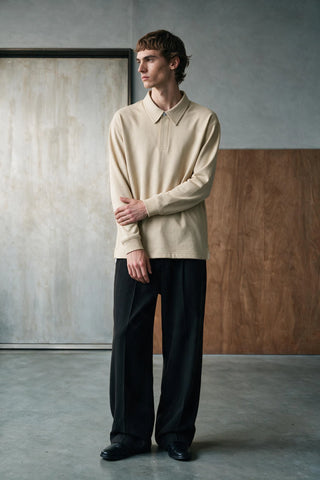 Contrast Collar Polo Shirt POLO ATTIR-MEN