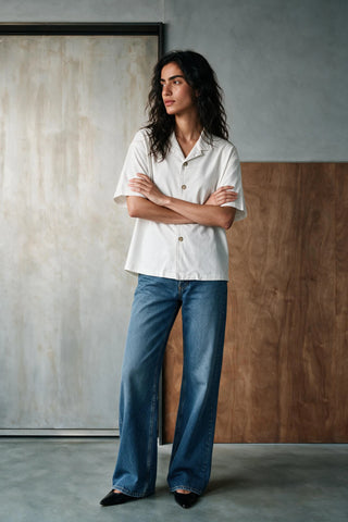 Boxy Fit Twill Shirt SHIRT ATTIR-UNISEX