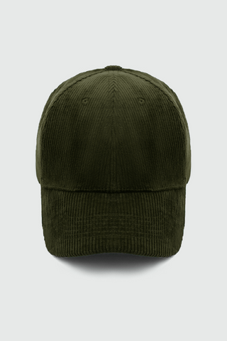 Corduroy Cap in Olive