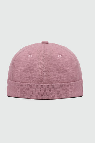 Waffle Textured Docker Cap in Pink CAP ATTIR-UNISEX