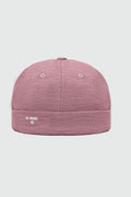 Waffle Textured Docker Cap in Pink CAP ATTIR-UNISEX