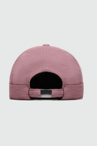 Waffle Textured Docker Cap in Pink CAP ATTIR-UNISEX