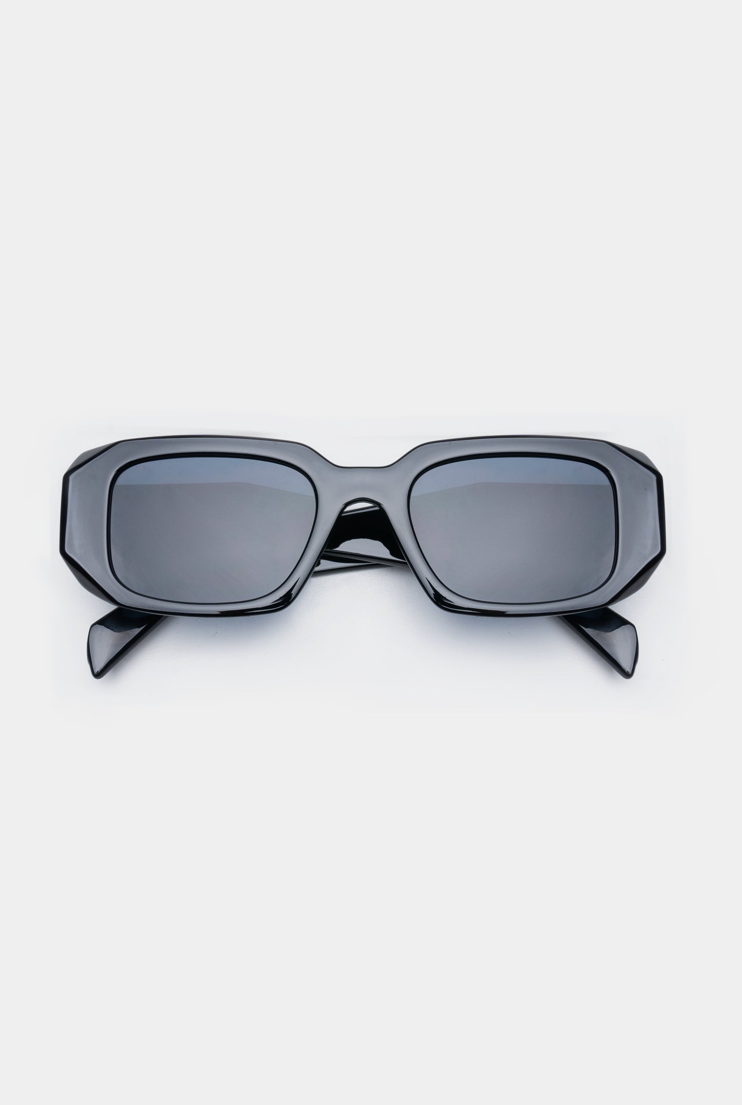 Angular Cut Sunglasses in Black