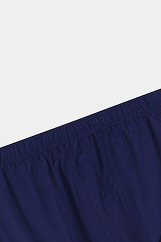 Nylon Parachute Trouser in Navy