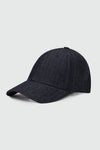 Herringbone Denim Baseball Cap CAP ATTIR-UNISEX