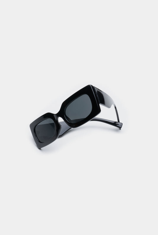 Rectangular Sunglasses in Black