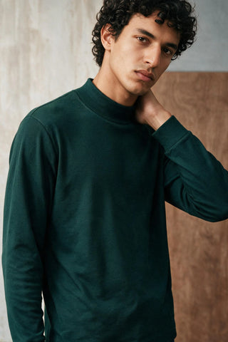 Ribbed Mock Neck MOCKNECK ATTIR-MEN