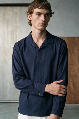 Long Sleeves Placket Detail Shirt SHIRT ATTIR-MEN