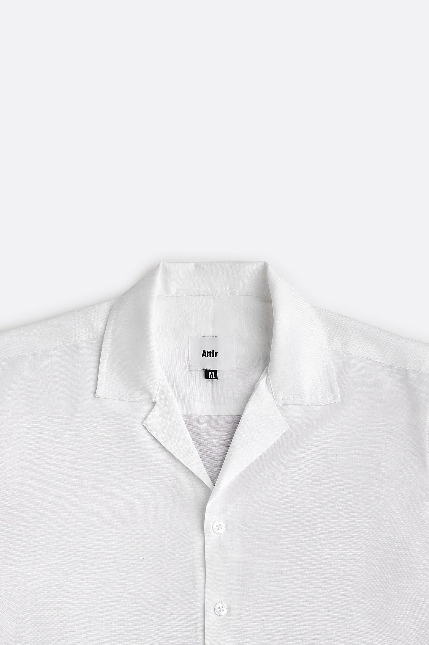 Basic Shirt in Salt White