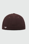 Waffle Textured Docker Cap in Mocha CAP ATTIR-UNISEX