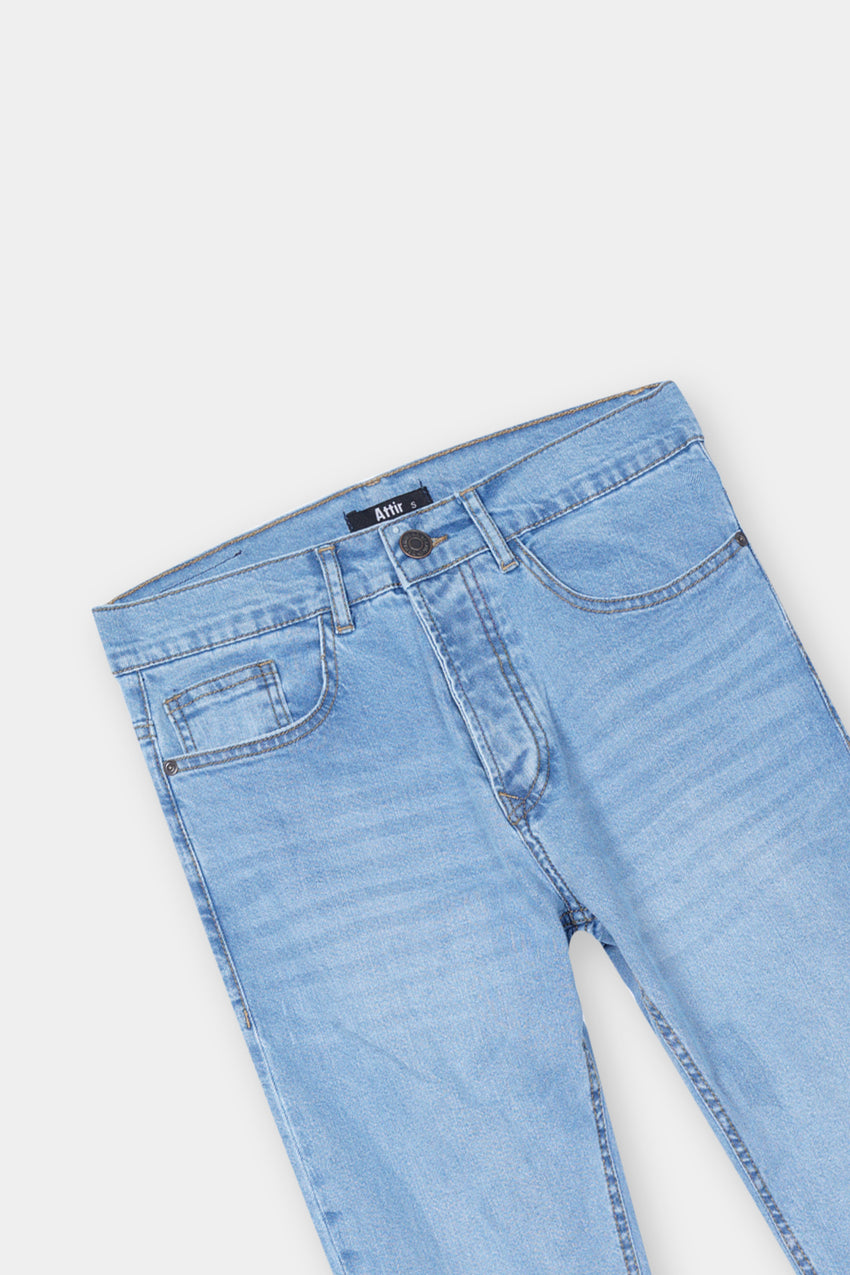 Superstretch Slim-fit Jean in Light Wash JEAN ATTIR-MEN