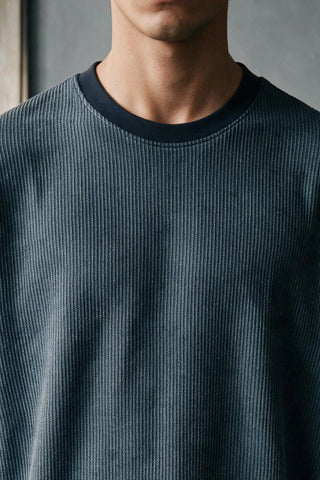 Jacquard Knit T-shirt TEE ATTIR-MEN