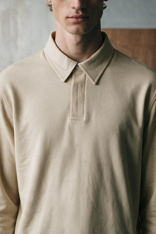 Contrast Collar Polo Shirt POLO ATTIR-MEN