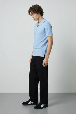 Revere Polo Shirt in Sky Blue