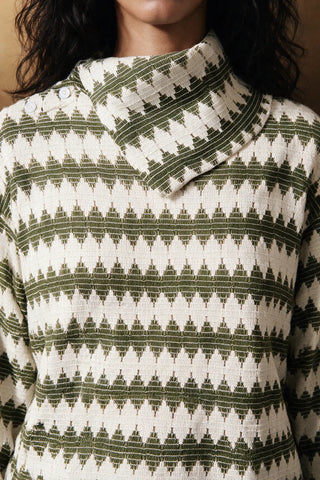 Relaxed Crochet Top / OLIVE TOP ATTIR-WOMEN