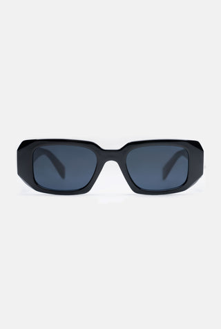Angular Cut Sunglasses in Black