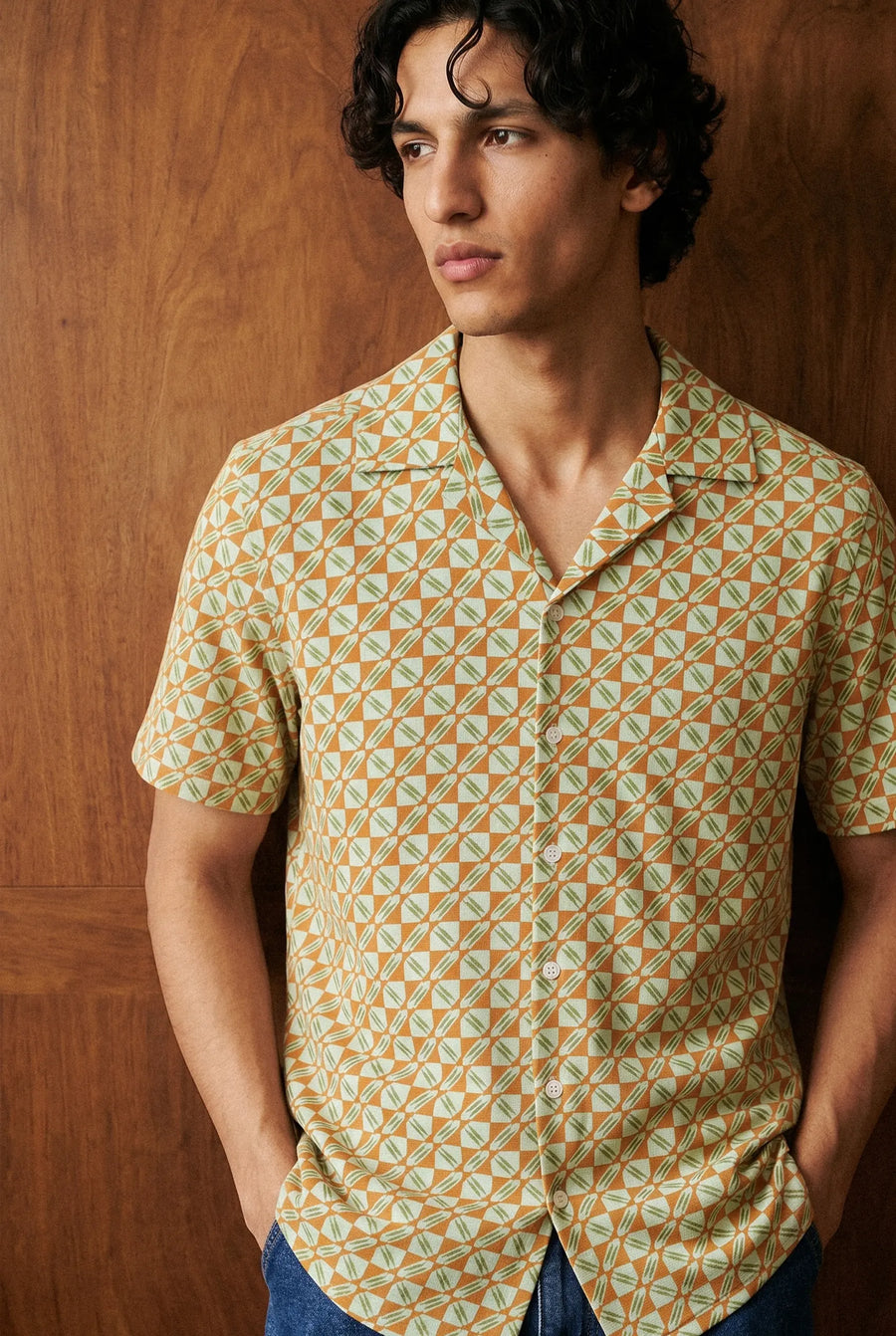 Box Print Shirt