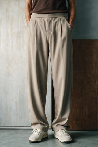 All Day Comfy Pleated Pant TROUSER ATTIR-MEN