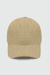 Melange Effect Baseball Cap in Yellow CAP ATTIR-UNISEX
