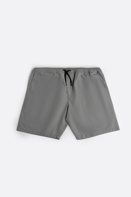 Twill Shorts in Grey