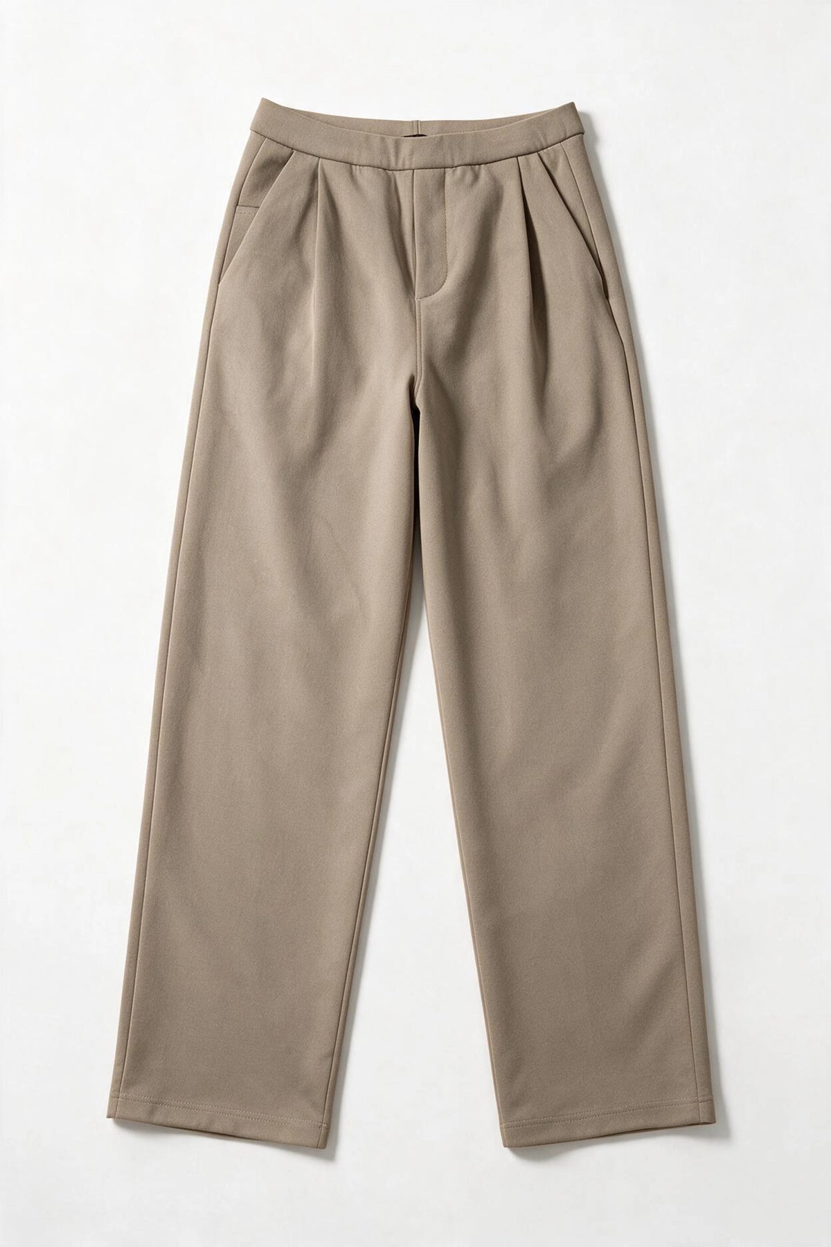 All Day Comfy Pleated Pant / KHAKI TROUSER ATTIR-MEN