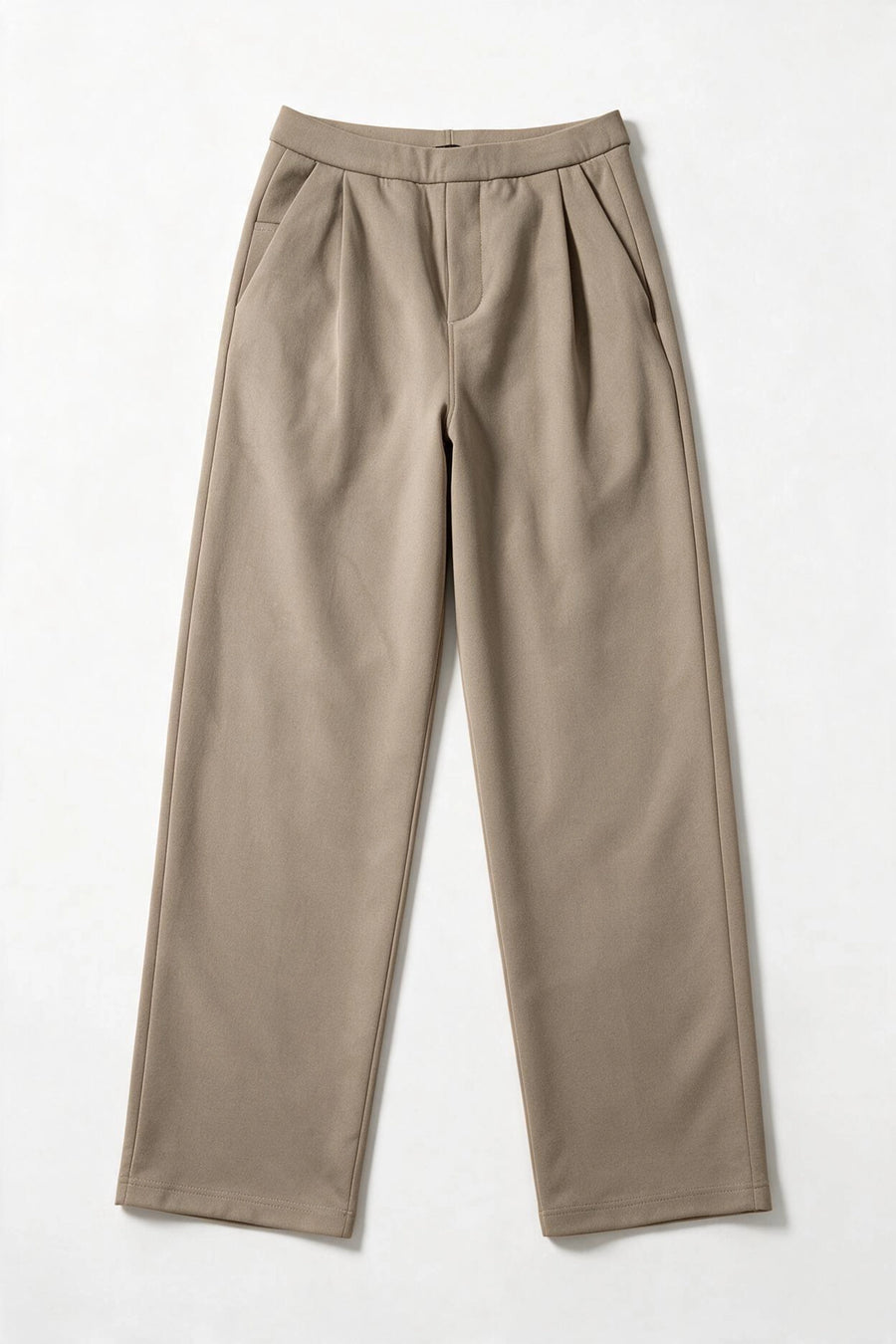All Day Comfy Pleated Pant /  KHAKI