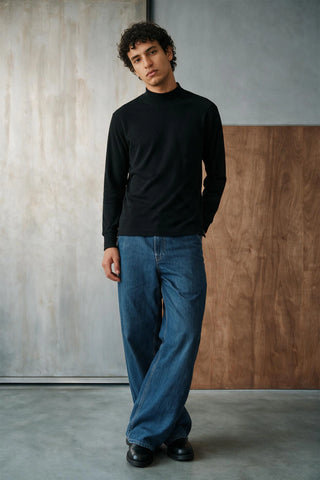Ribbed Mock Neck MOCKNECK ATTIR-MEN