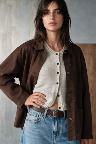 Everyday Twill Overshirt OVERSHIRT ATTIR-UNISEX