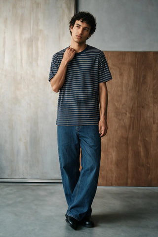 Jacquard Knit T-shirt TEE ATTIR-MEN