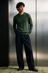Classic Sweater Pullover / GREEN SWEATER ATTIR-UNISEX