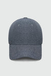 Melange Effect Baseball Cap in Navy CAP ATTIR-UNISEX
