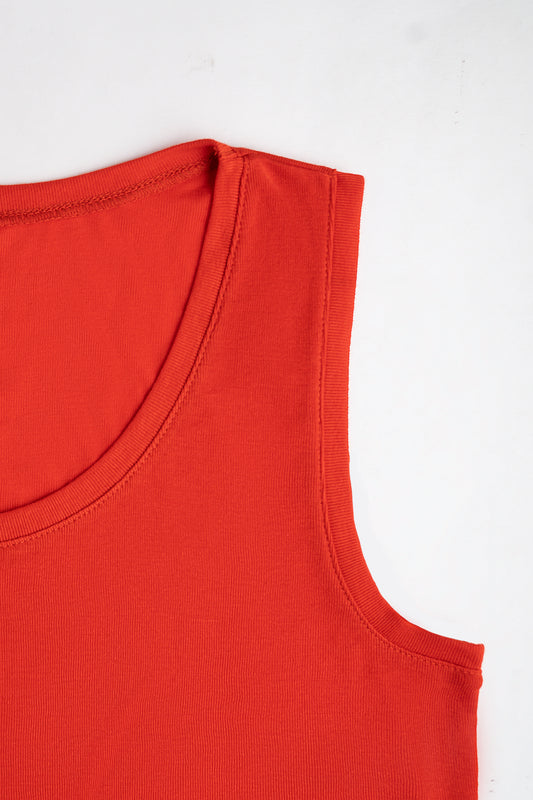 Tank Top in Scarlet Red