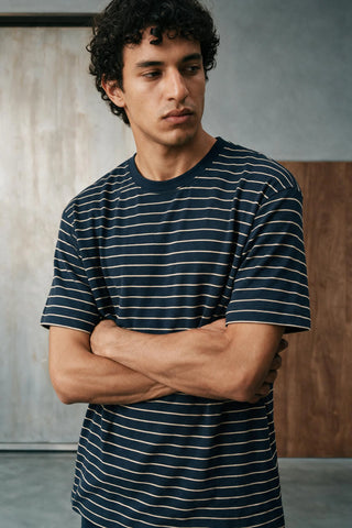 Jacquard Knit T-shirt TEE ATTIR-MEN