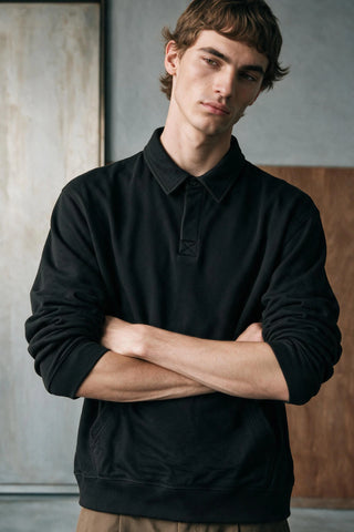 Pocket-detail Lightweight Polo Shirt POLO ATTIR-MEN