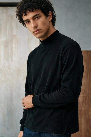 Ribbed Mock Neck MOCKNECK ATTIR-MEN