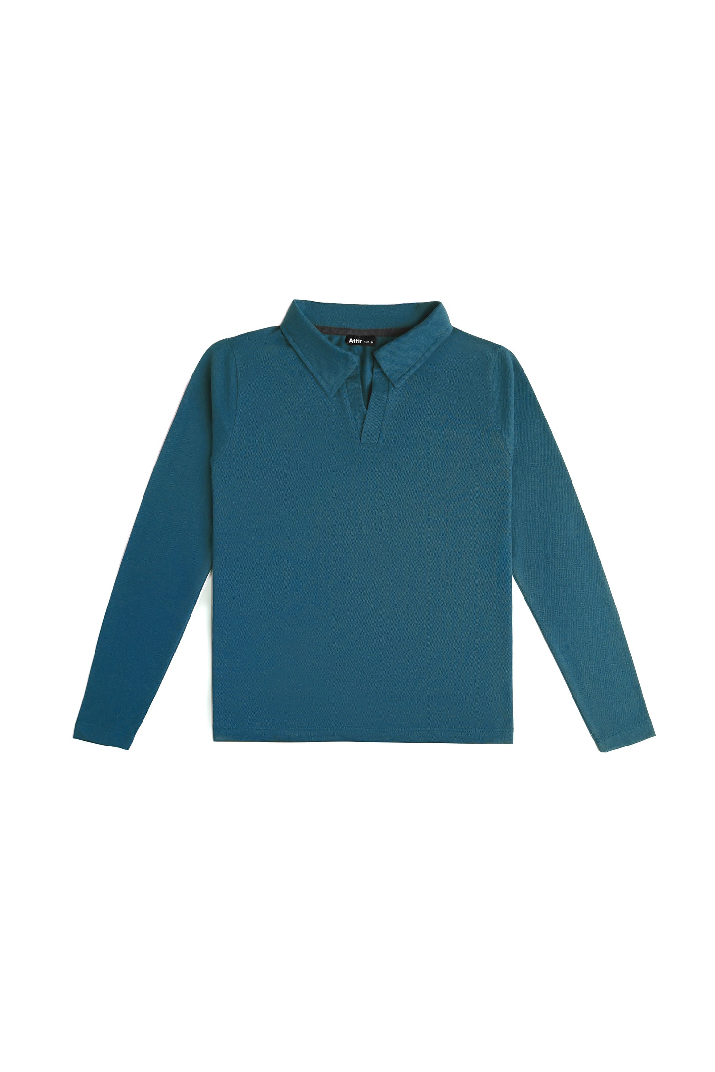 Revere Polo Top in Azure Blue