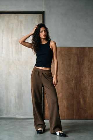 Comfy Knit Fleece Trouser TROUSER ATTIR-WOMEN