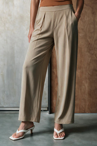 Reverse Pleated Technical Trouser TROUSER ATTIR-WOMEN