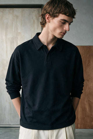 Relaxed-fit Terry Polo Shirt POLO ATTIR-MEN