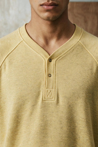 Baseball Neck Henley Shirt HENLEY ATTIR-MEN