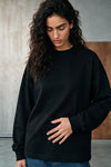 Lightweight Sweatshirt / BLACK TEE ATTIR-UNISEX