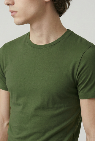 Perfect Fit T-shirt in Forest Green