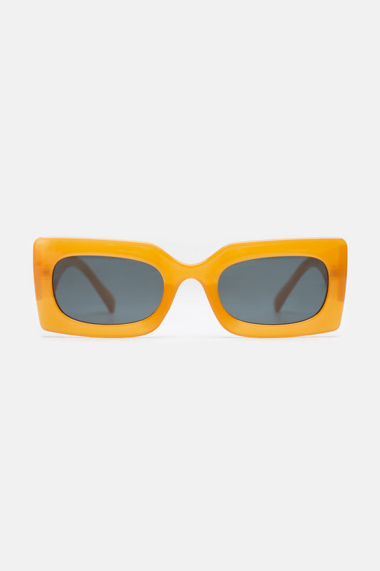 Rectangular Sunglasses in Yellow