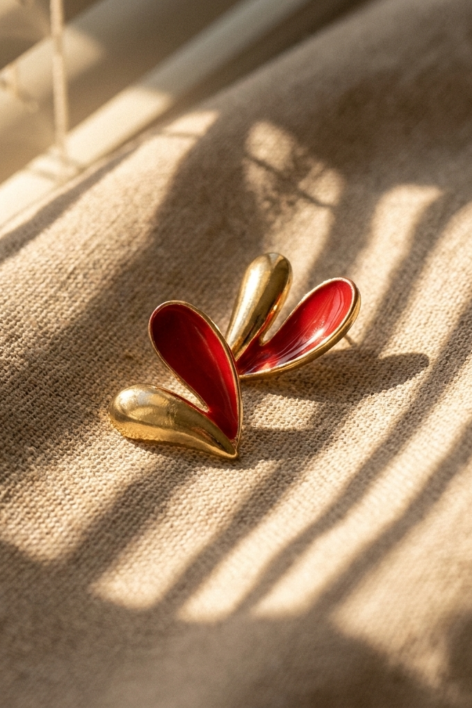 Curved Drop Earrings